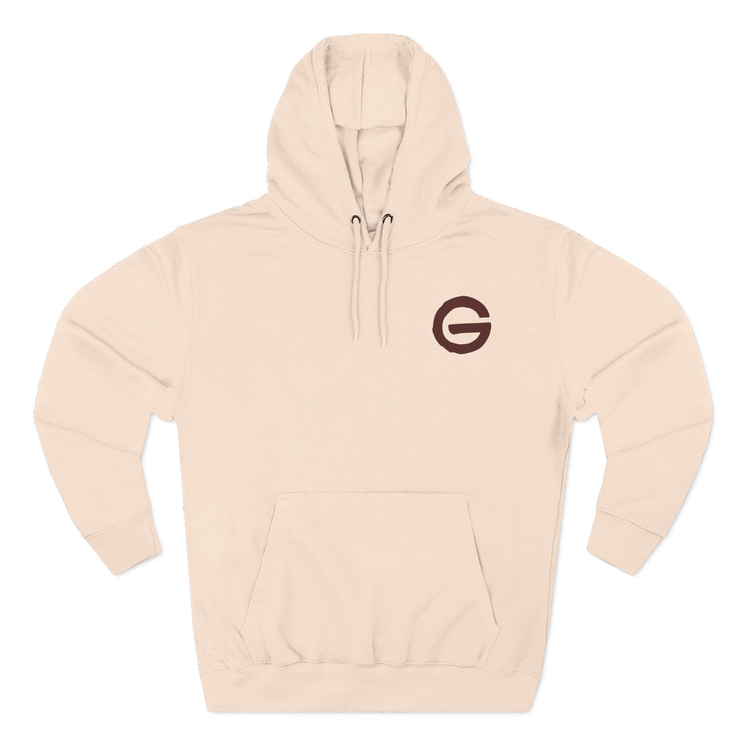Minimalist 'G' Logo Hoodie Three-Panel