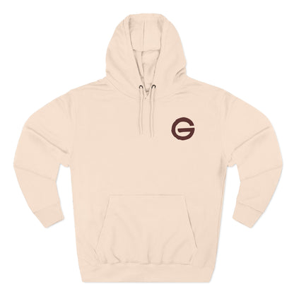 Minimalist 'G' Logo Hoodie Three-Panel