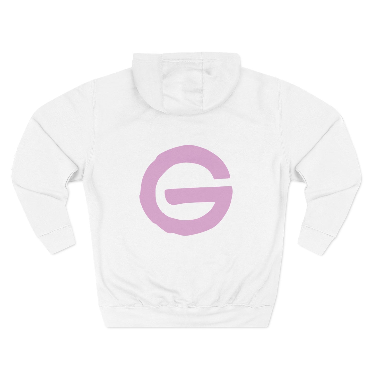 Minimalist Pink G Logo Hoodie