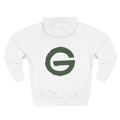 Minimalist Green 'G' Logo Hoodie