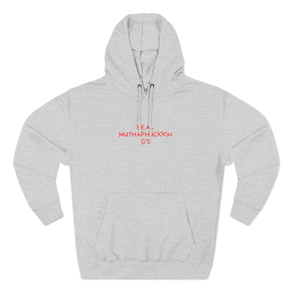 Red Brushstroke G Logo Hoodie