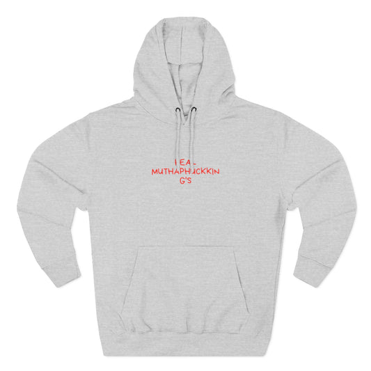 Red Brushstroke G Logo Hoodie