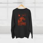 Wave Crewneck Sweatshirt — Hokkaido Wave Graphic