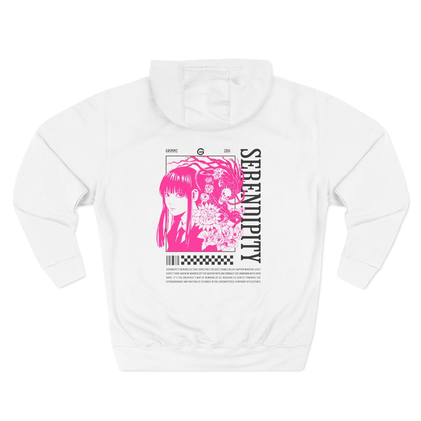 Serendipity Pink Anime Hoodie