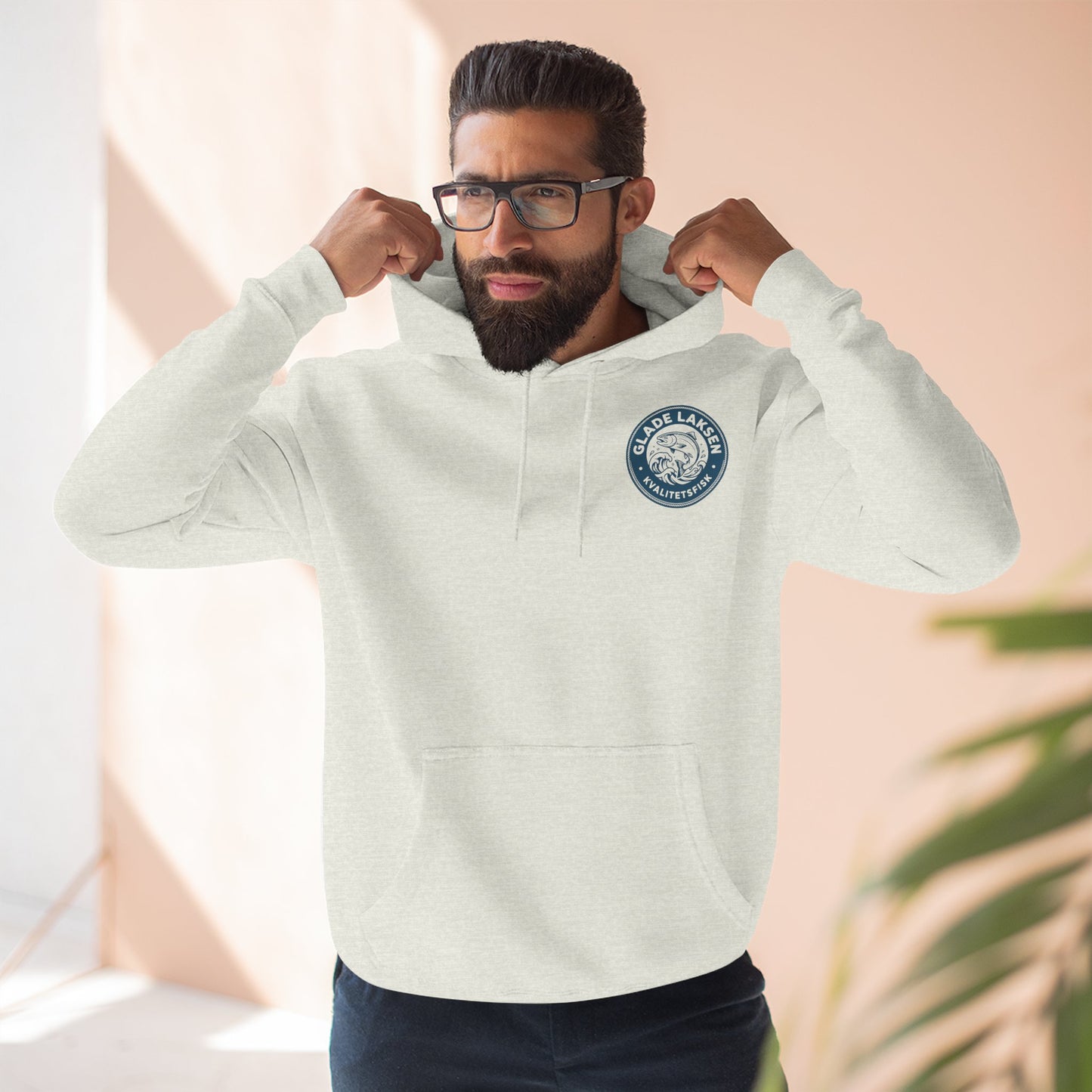 Glade Laksen Vintage Fish Hoodie
