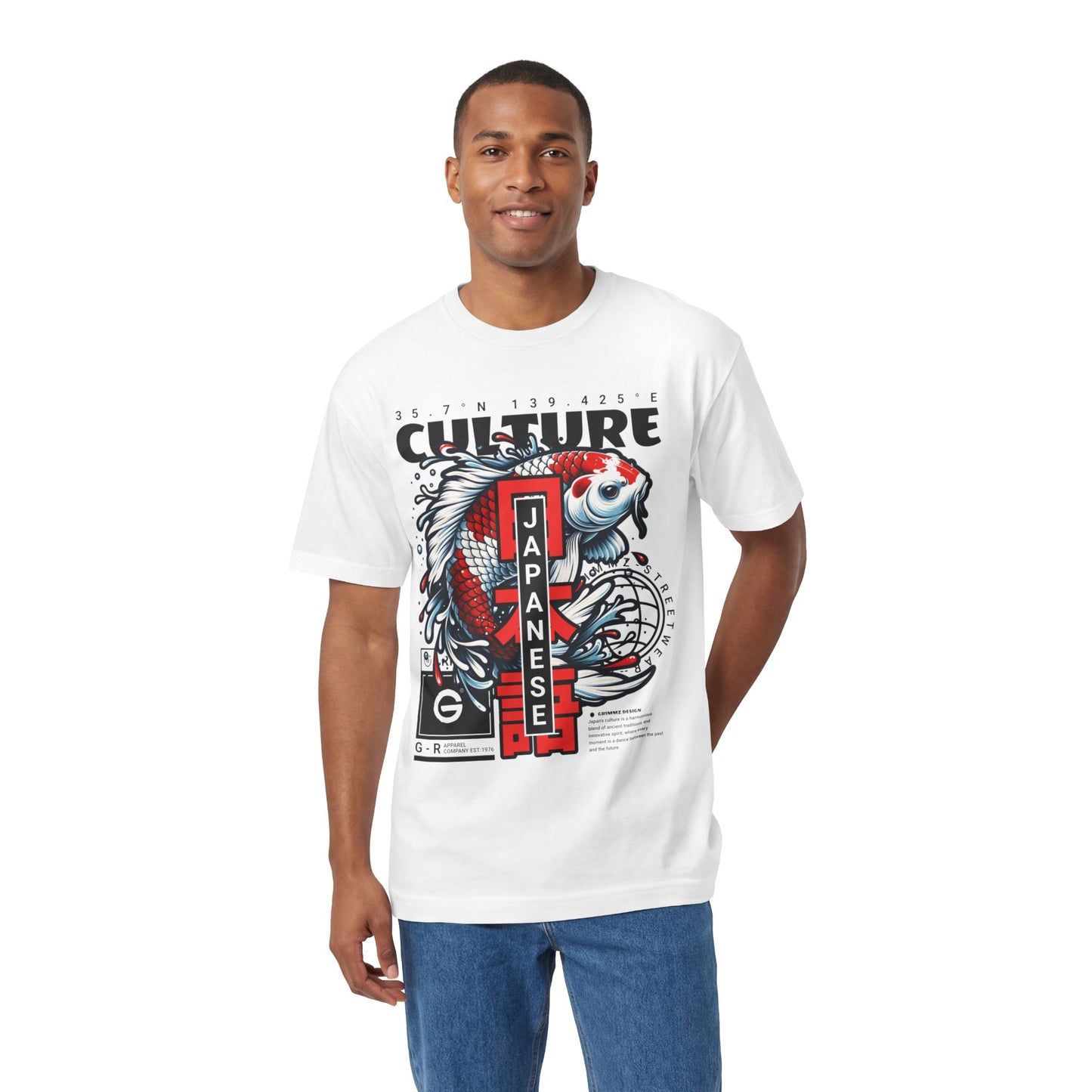 Japanese Koi Culture Graphic Tee