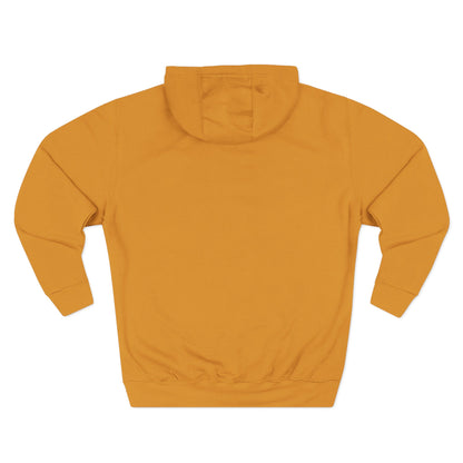 Silhouette Crest Hoodie — Minimal Monogram Graphic Fleece