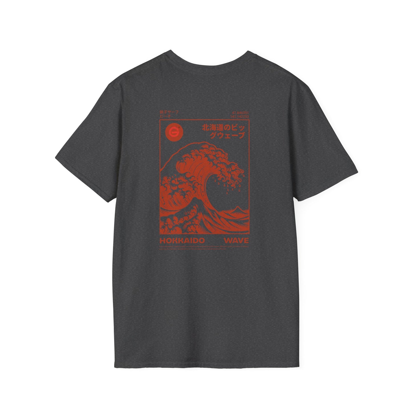 Hokkaido Wave Japanese Graphic Tee