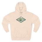 Free Ride Pullover Hoodie — Vintage Diamond Skate/Surf Logo Fleece