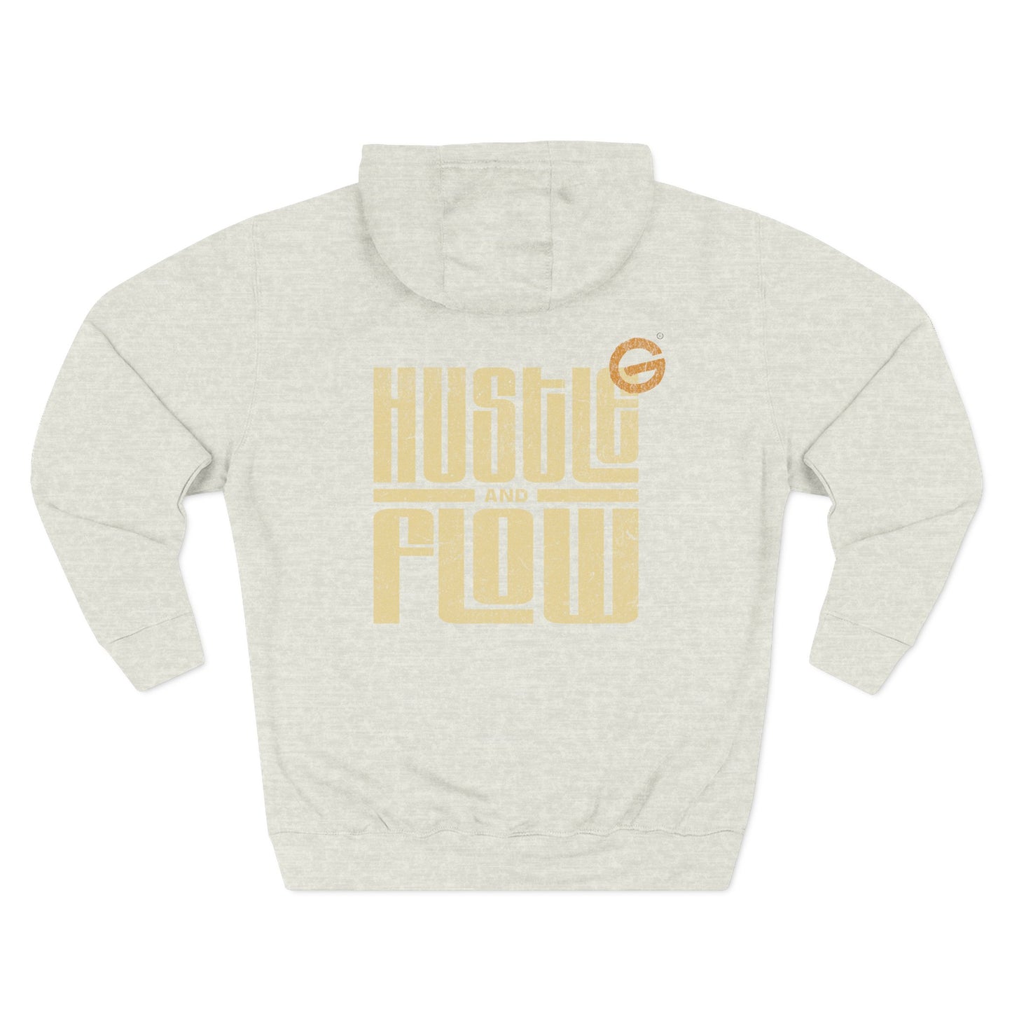 Hustle Flow Retro Gold Hoodie