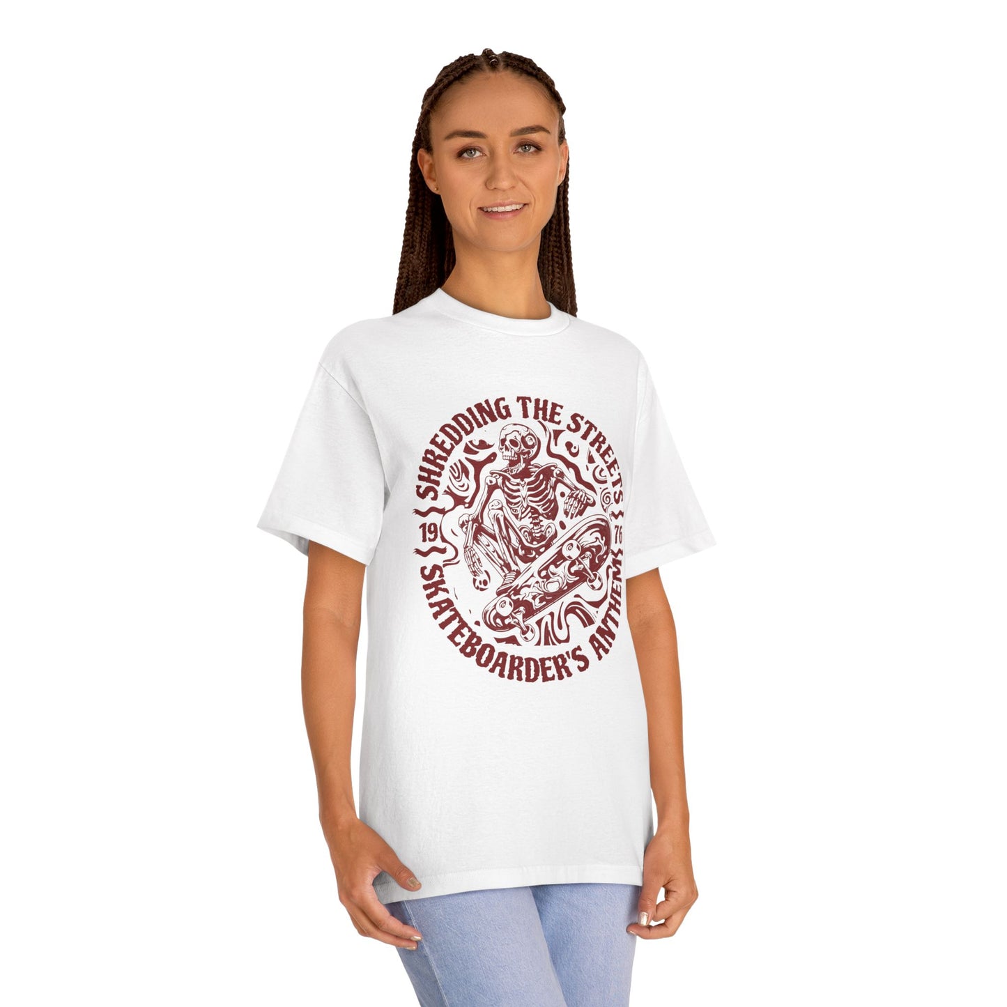 Skate Anthem Shredding Streets Tee