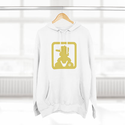 Gold Cowboy Western Hoodie Pullover