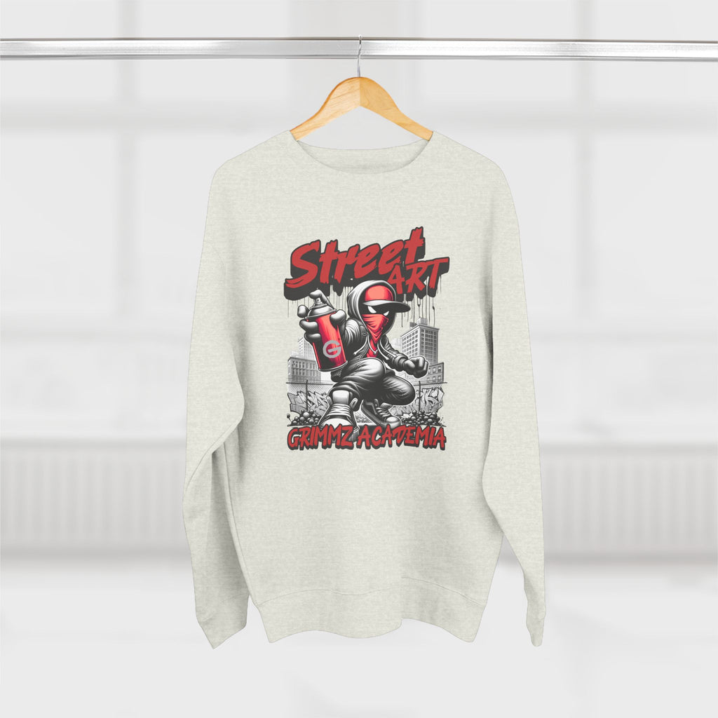Street Art Crewneck Sweatshirt – Graffiti Skater Graphic