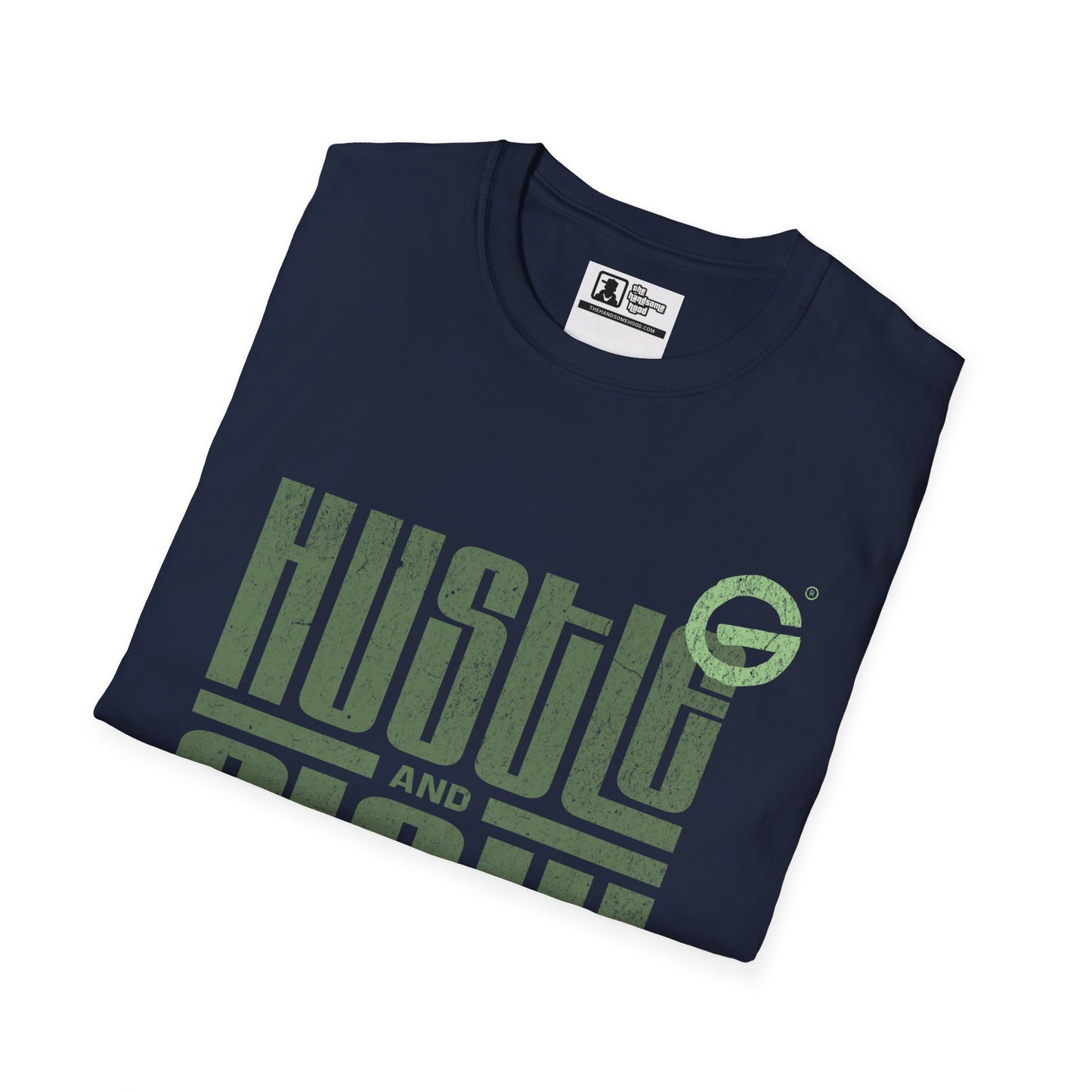 Hustle and Flow T-Shirt — Vintage Green Graphic Tee