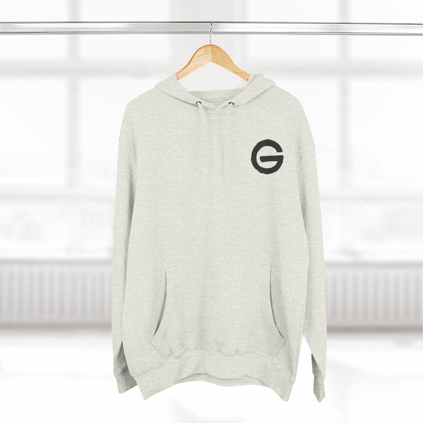 Hustle Flow Motivational Fleece Hoodie