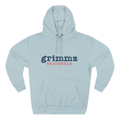 Grimmz Skatewear Fleece Hoodie — Vintage Skate Logo Pullover