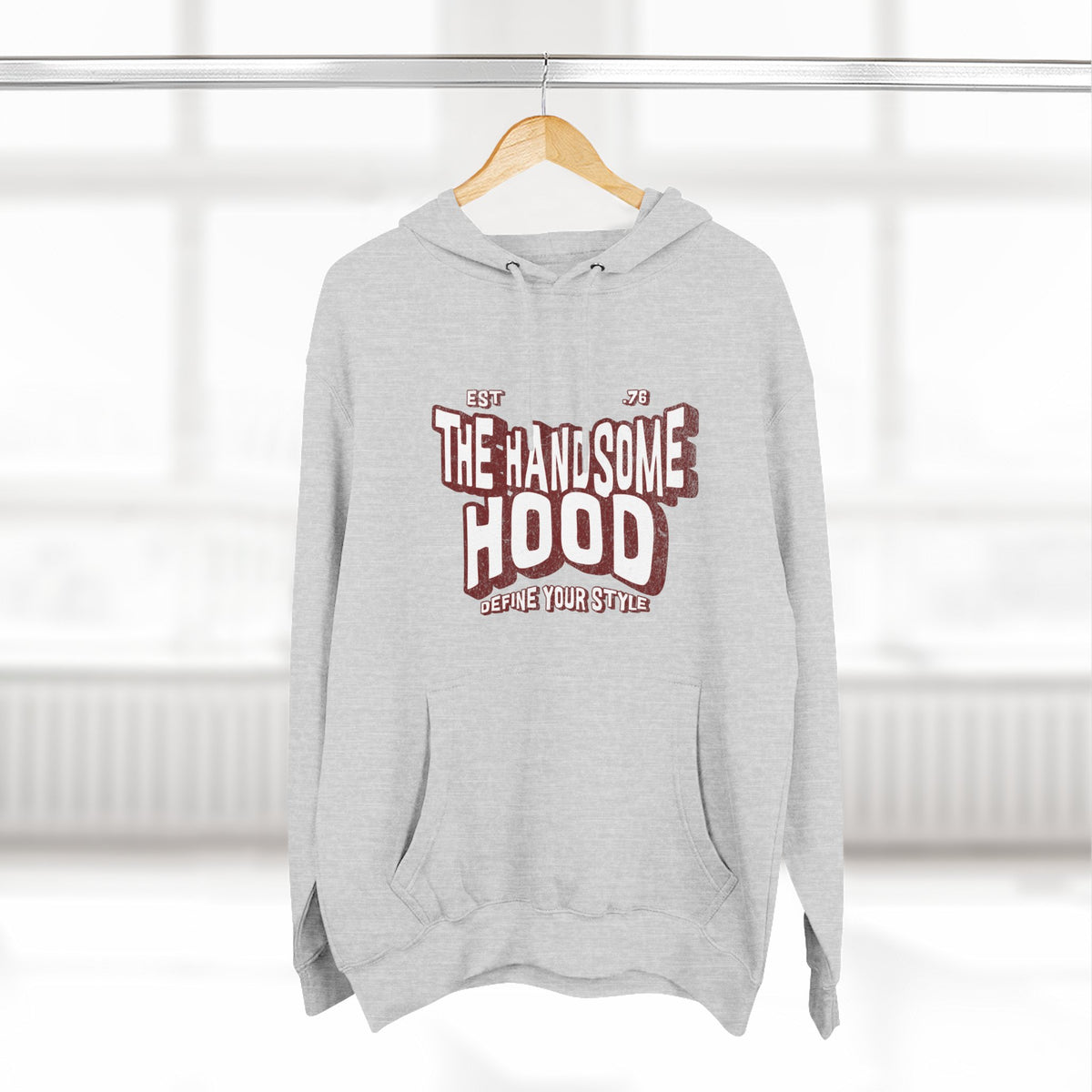 The Handsome Hood Graphic Fleece Hoodie