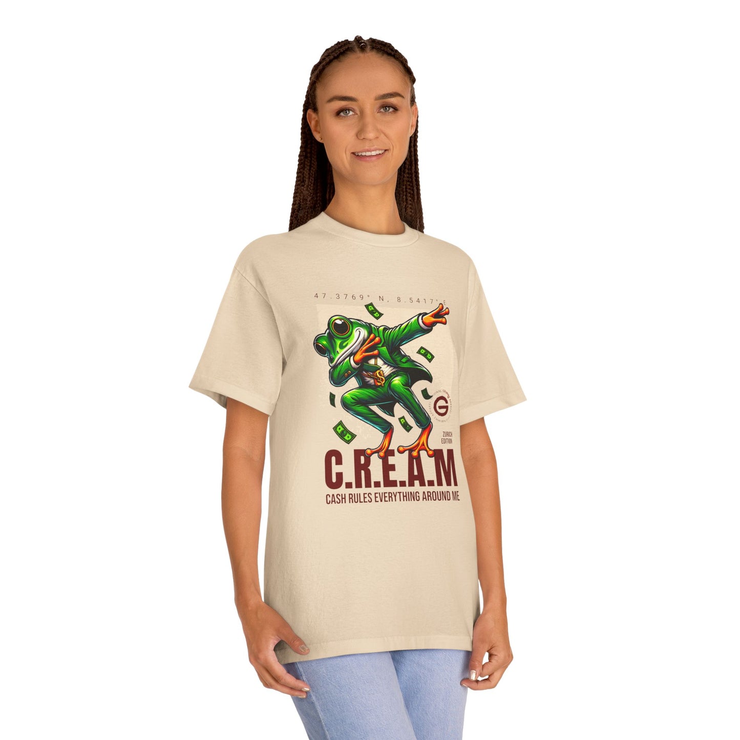 C.R.E.A.M. Frog Streetwear Tee