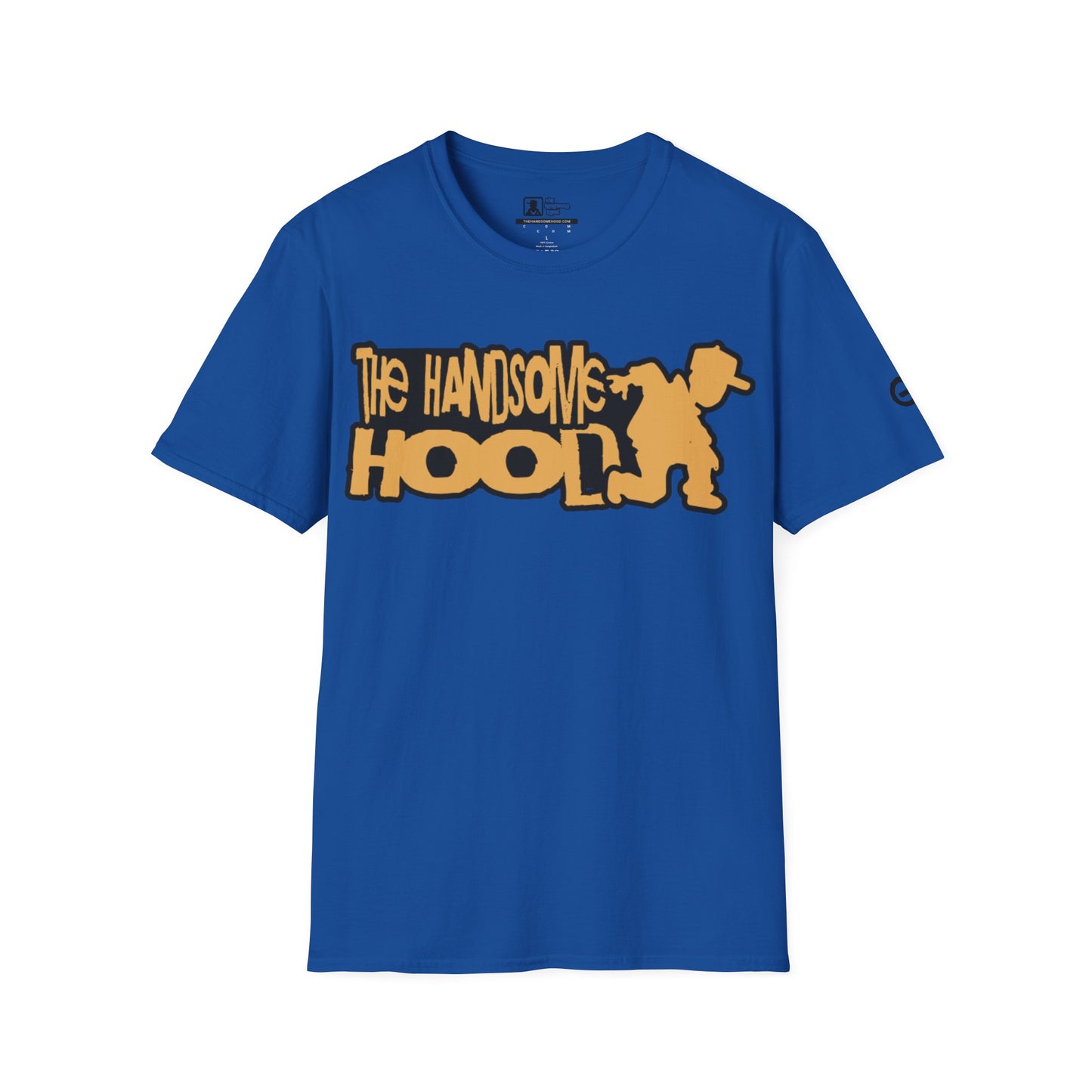 Handsomeschool Graphic T‑Shirt — 'The Handsome Hool' Retro Mascot Tee