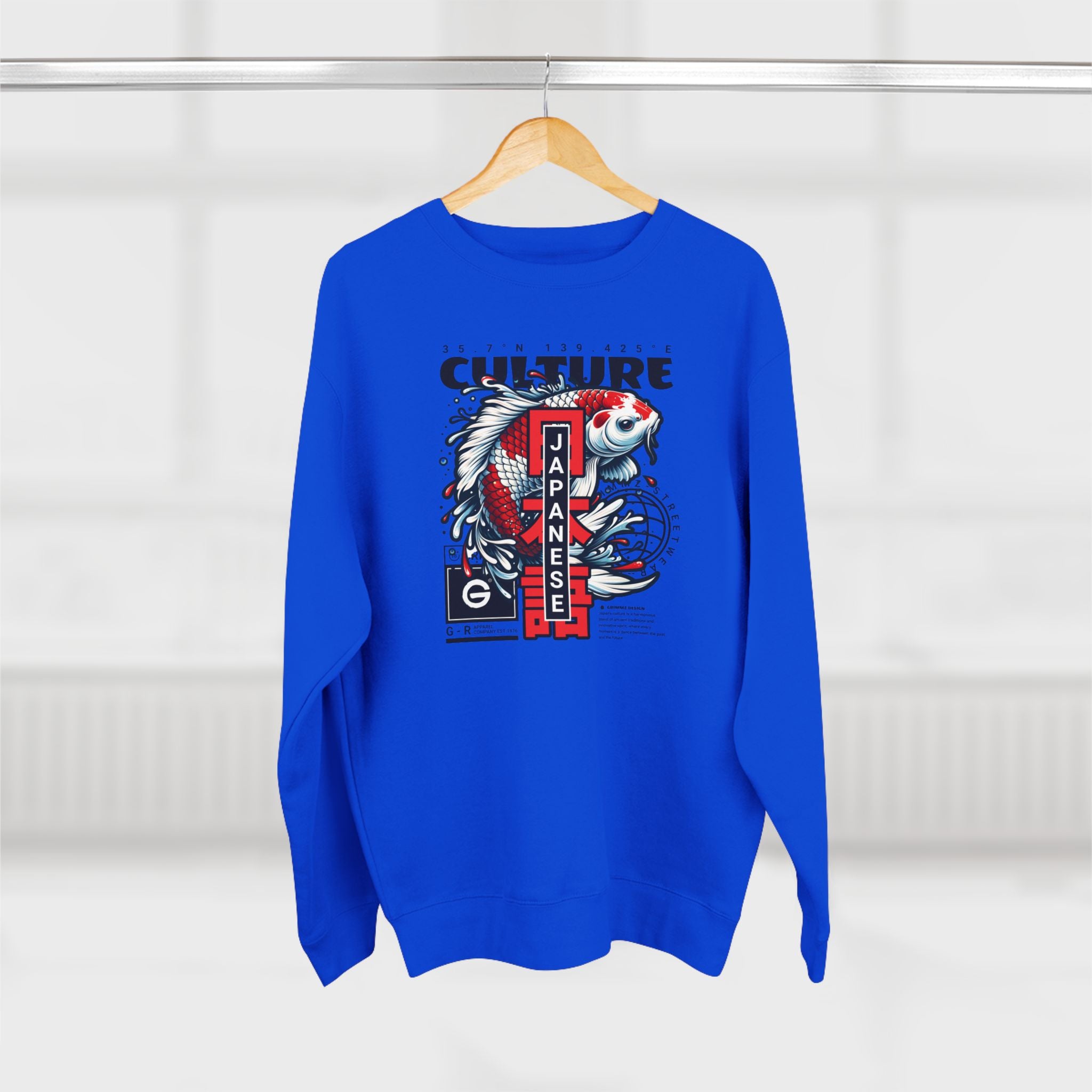 Japanese Koi Culture Crewneck Sweatshirt