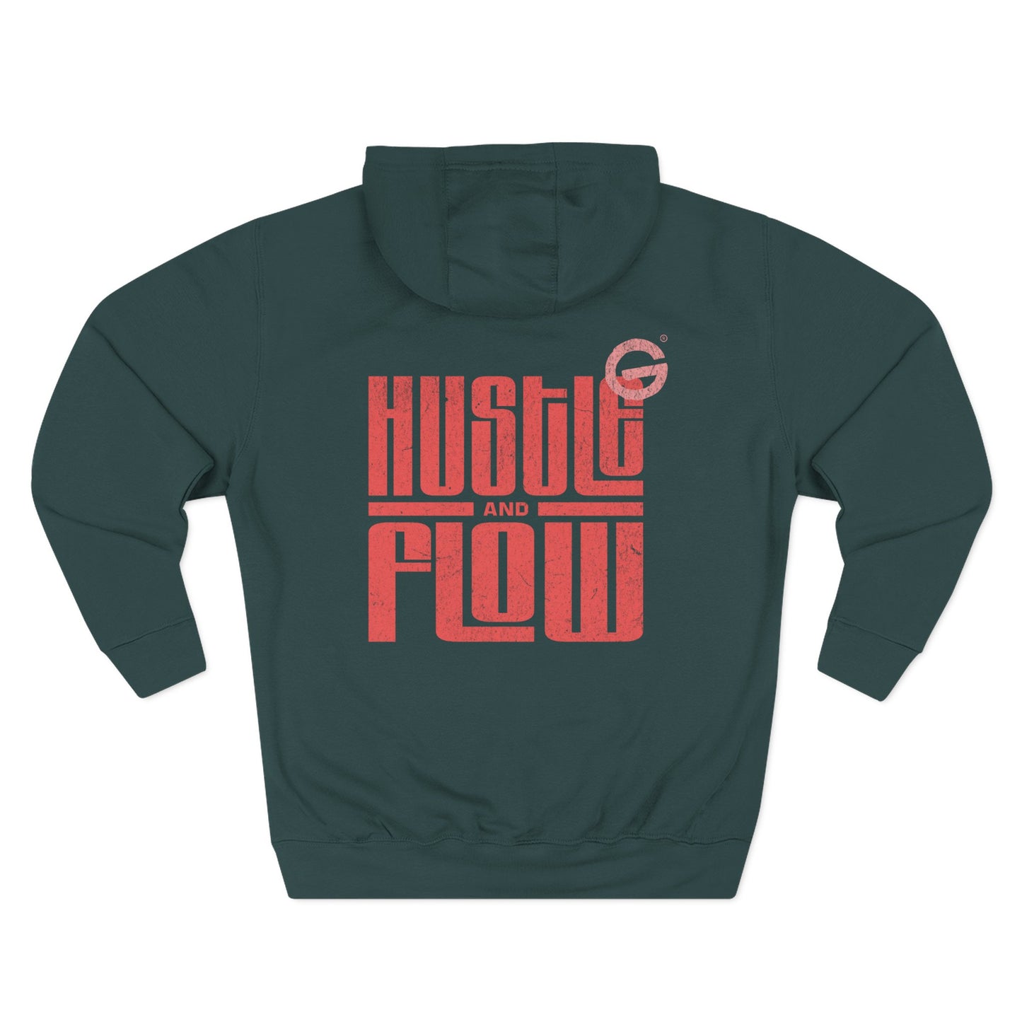 Hustle Flow Graphic Fleece Hoodie