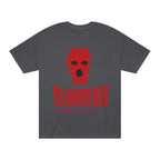 The Handsome Hood Streetwear Tee — Red Balaclava Graphic T-Shirt