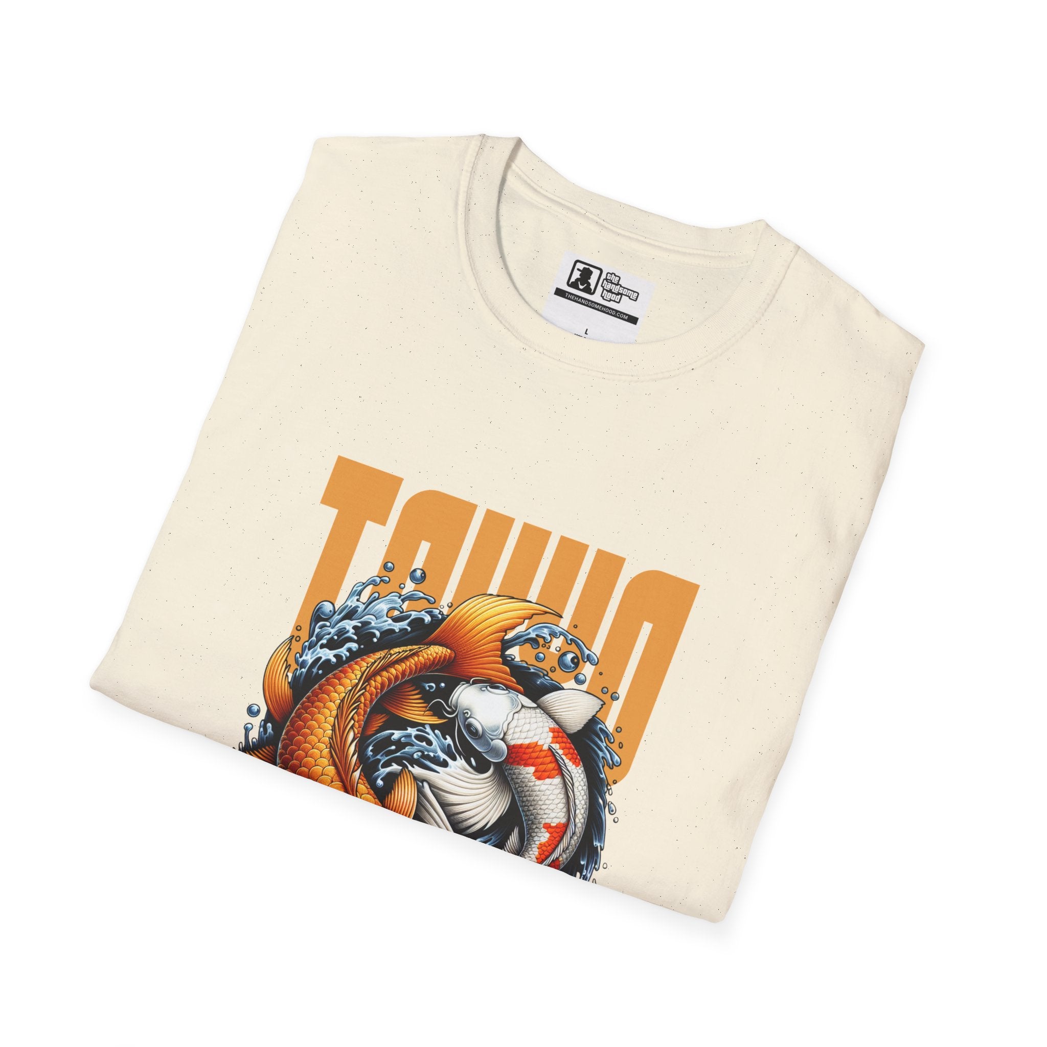 Tokyo Koi Graphic T-Shirt — Retro Japanese Fish Design