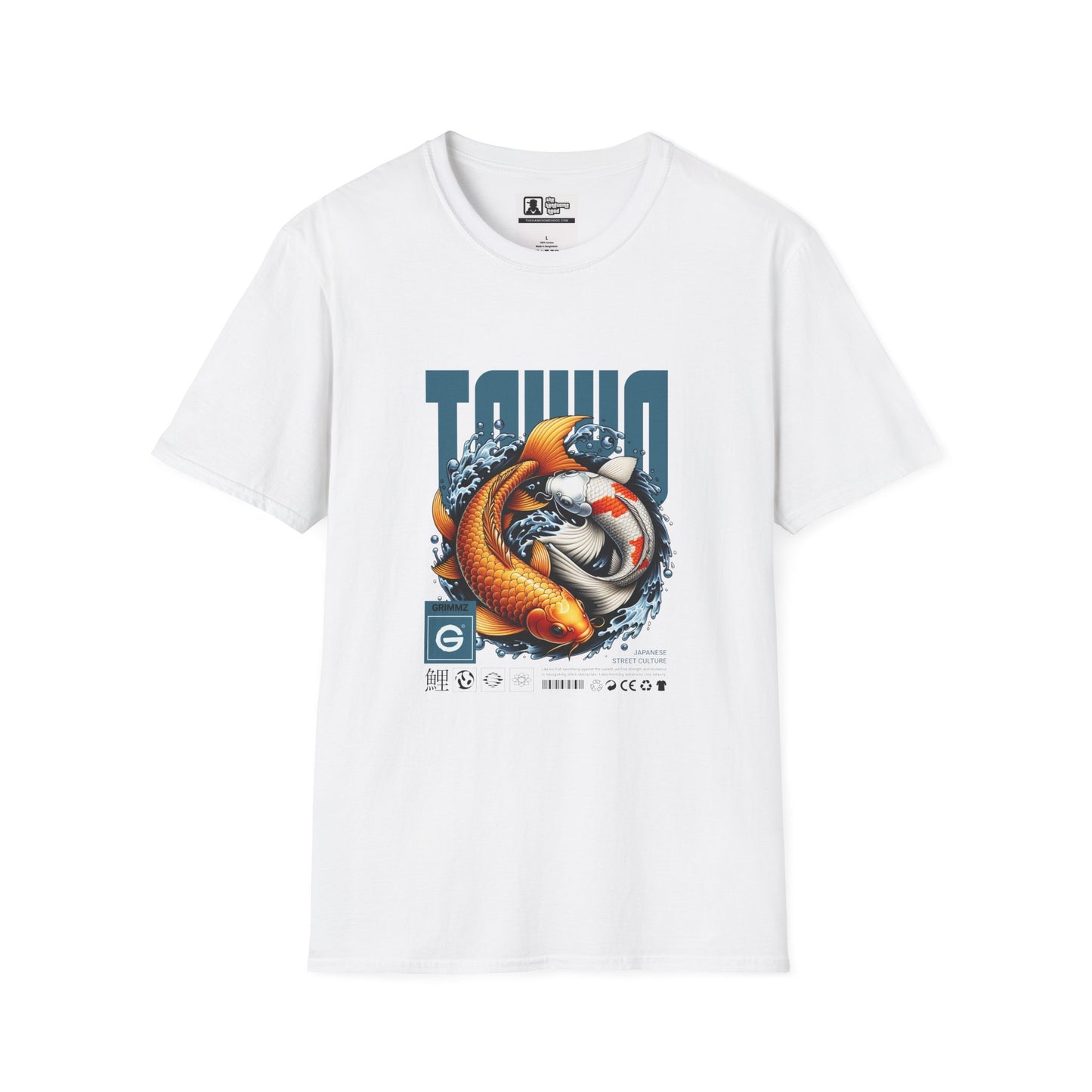 Koi Yin-Yang Kyoto Graphic Tee