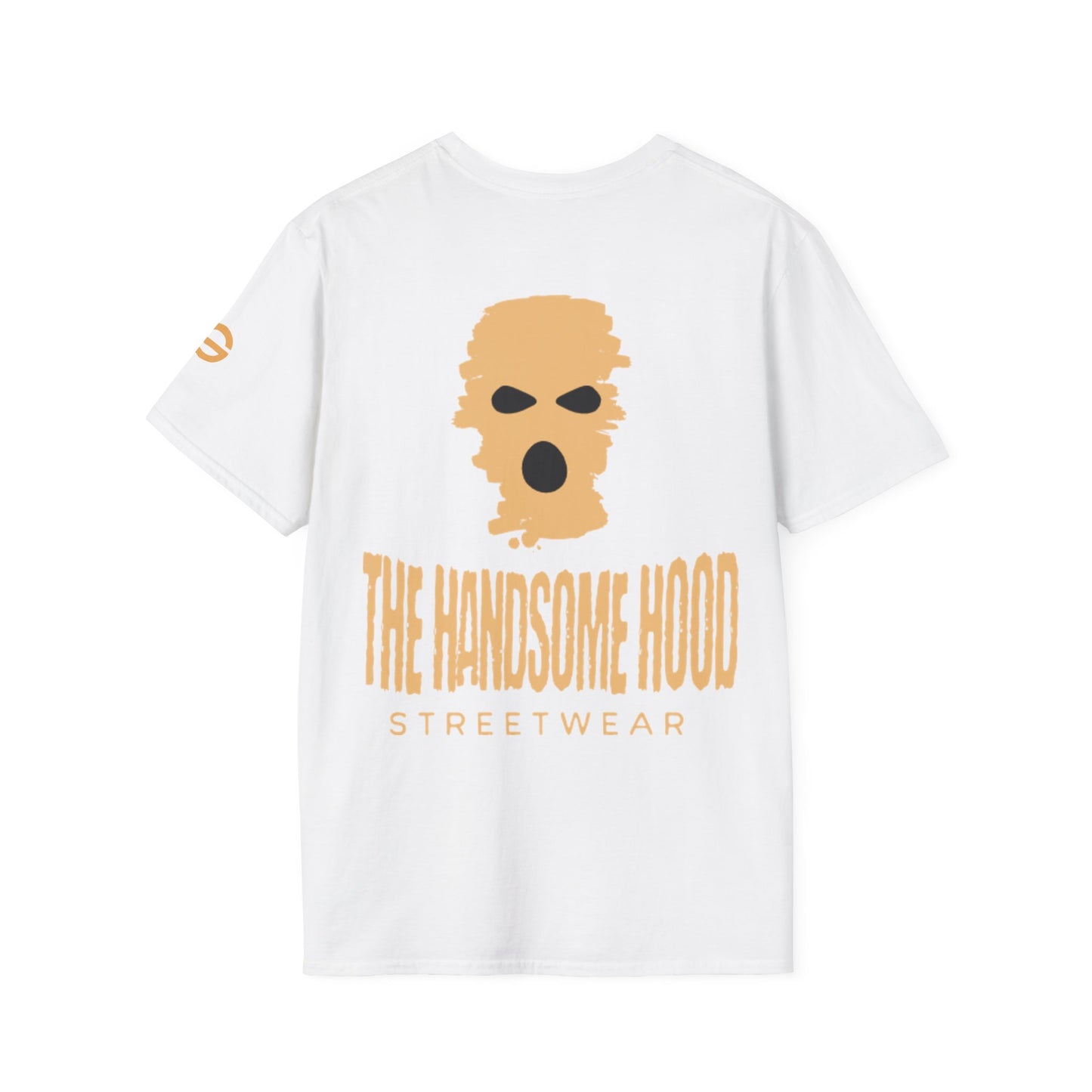 Minimal Gold 'G' Logo T-Shirt — Casual Branded Chest Emblem Tee