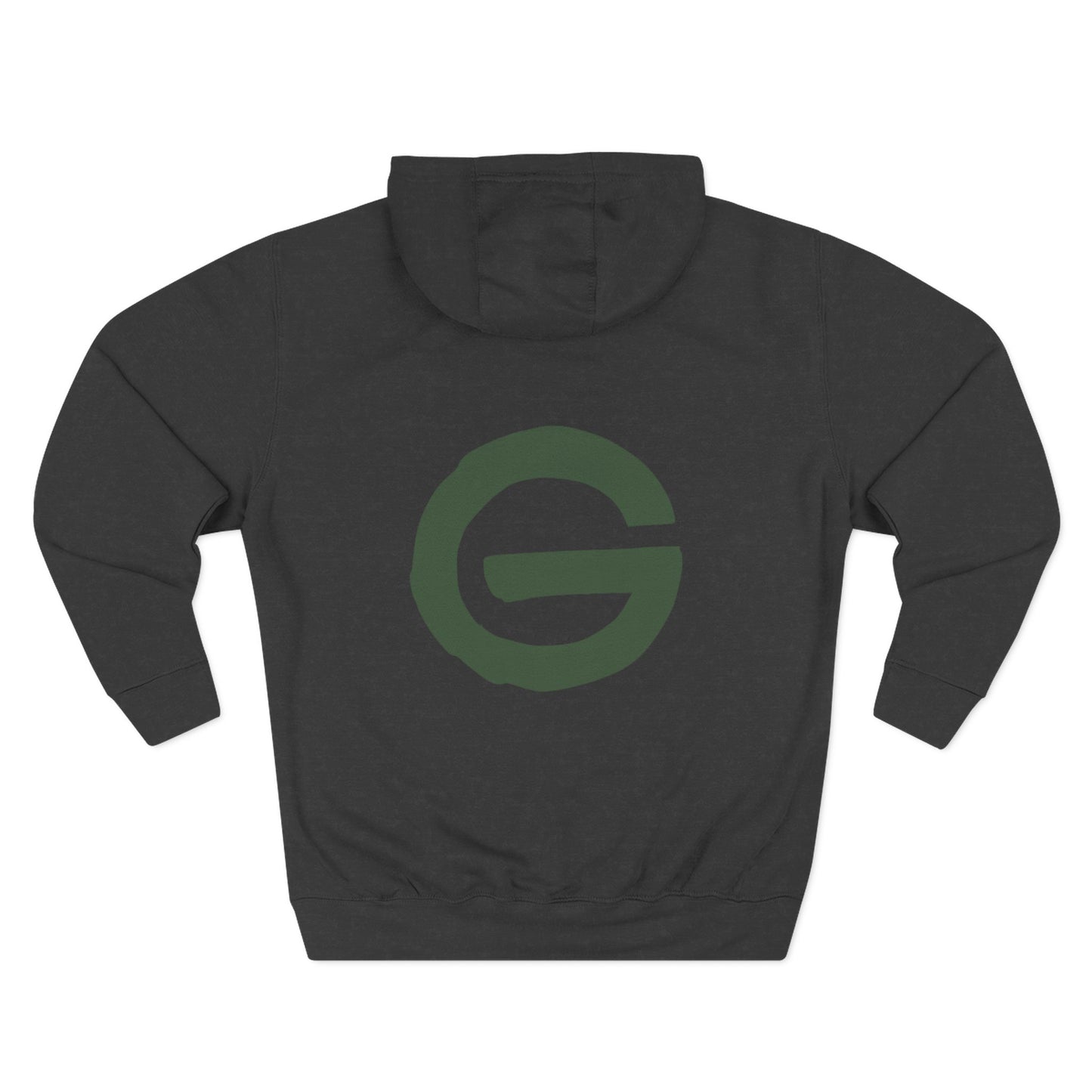 Minimalist Green 'G' Logo Hoodie