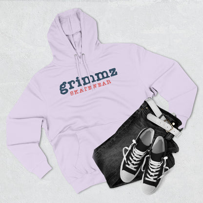 Grimmz Skatewear Fleece Hoodie — Vintage Skate Logo Pullover