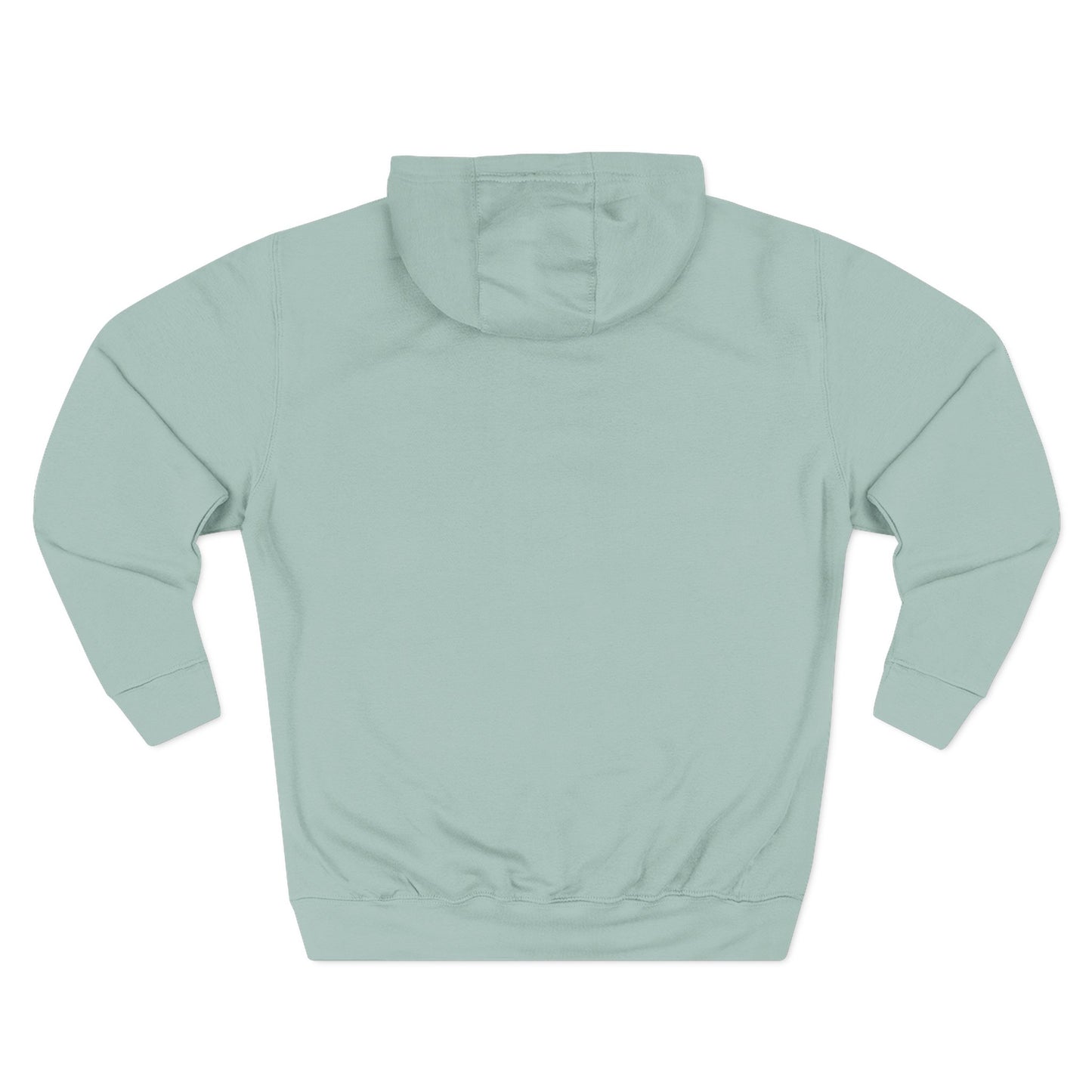 Minimal Pocket Logo White Hoodie