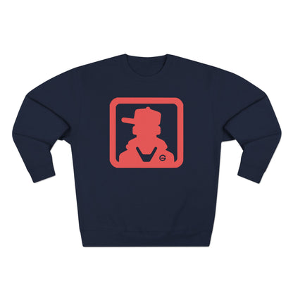 Vintage Firefighter Retro Crewneck Sweatshirt
