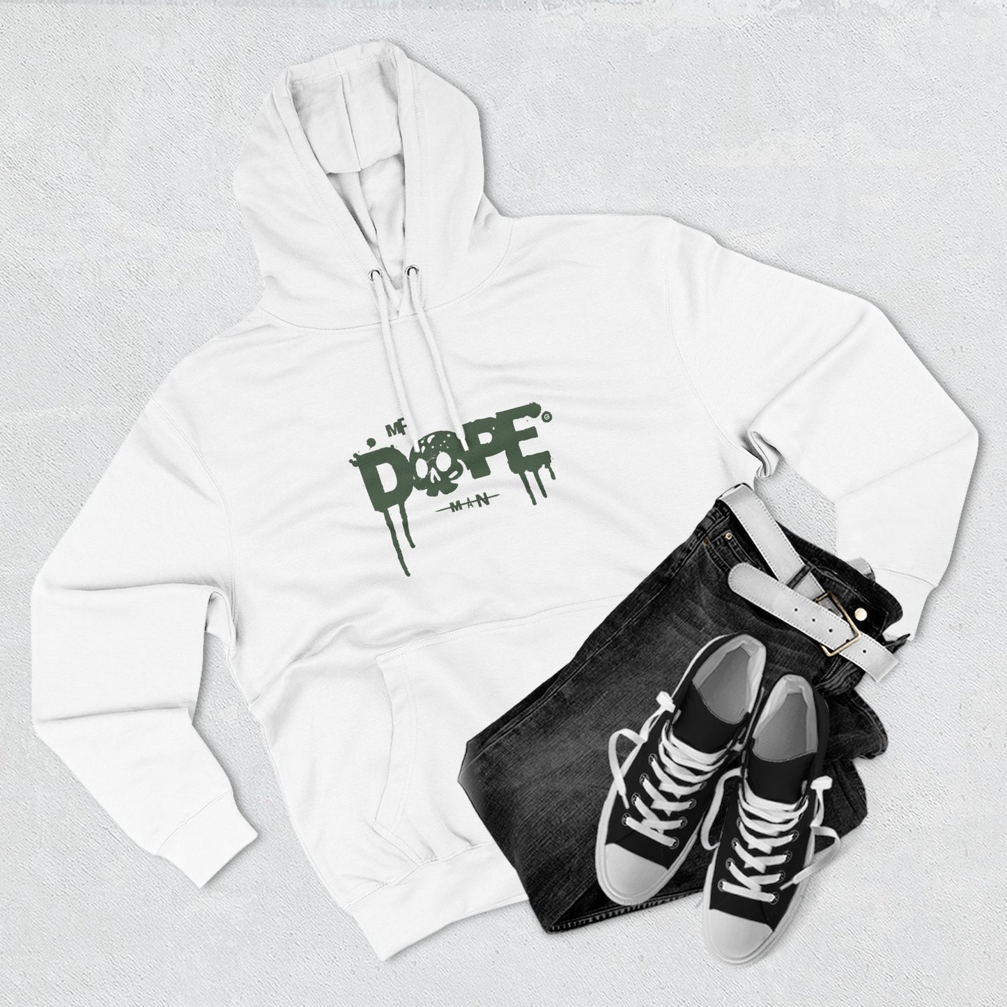 Dope Skull Hoodie Streetwear