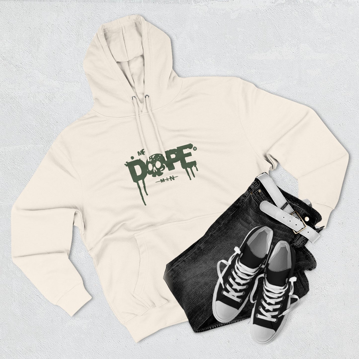 Dope Skull Hoodie Streetwear