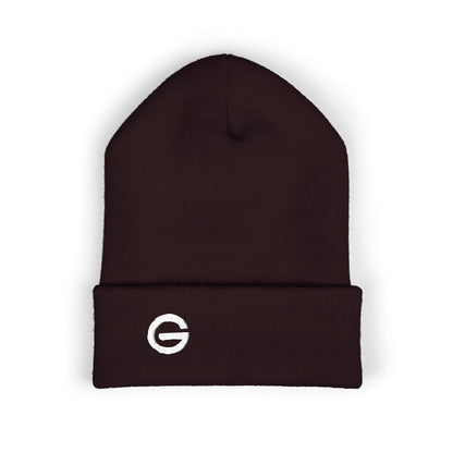 Yellow G Logo Knit Beanie