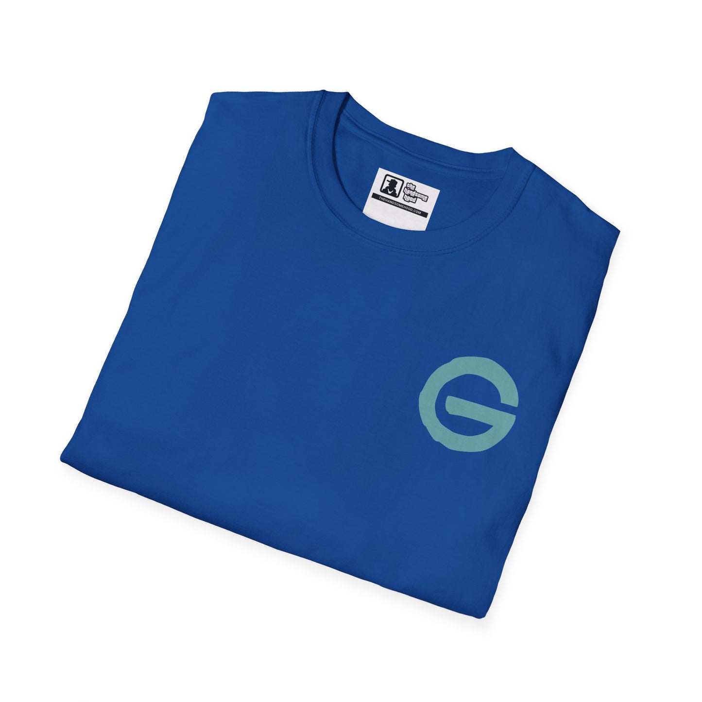 Minimal Teal 'G' Logo T-Shirt