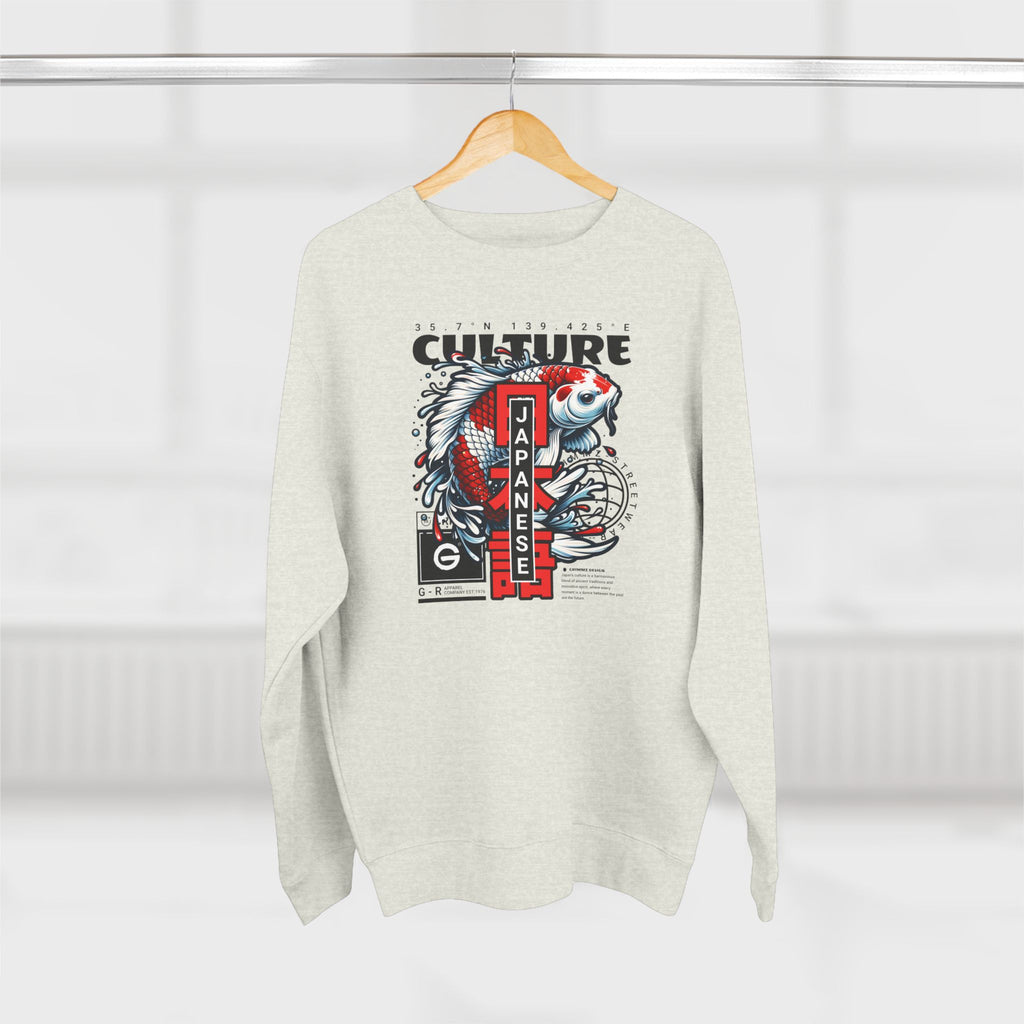 Japanese Koi Culture Crewneck Sweatshirt
