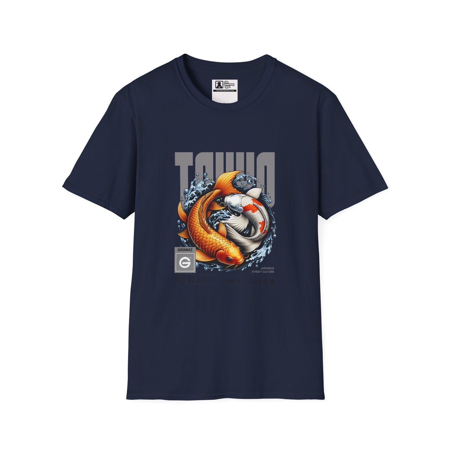 Taiko Koi Wave Graphic Tee