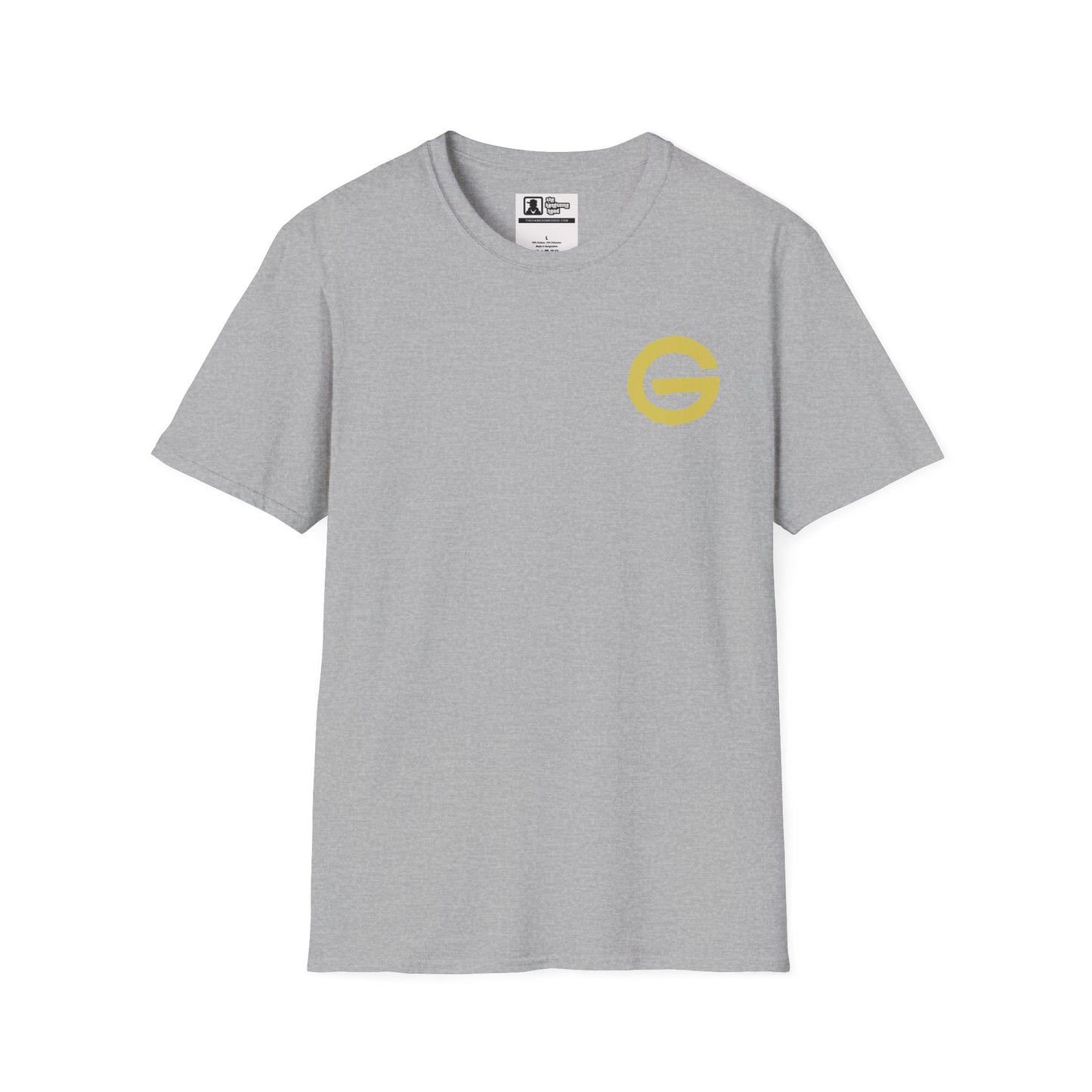 T-Shirt Minimal Gold 'G' Logo Tee