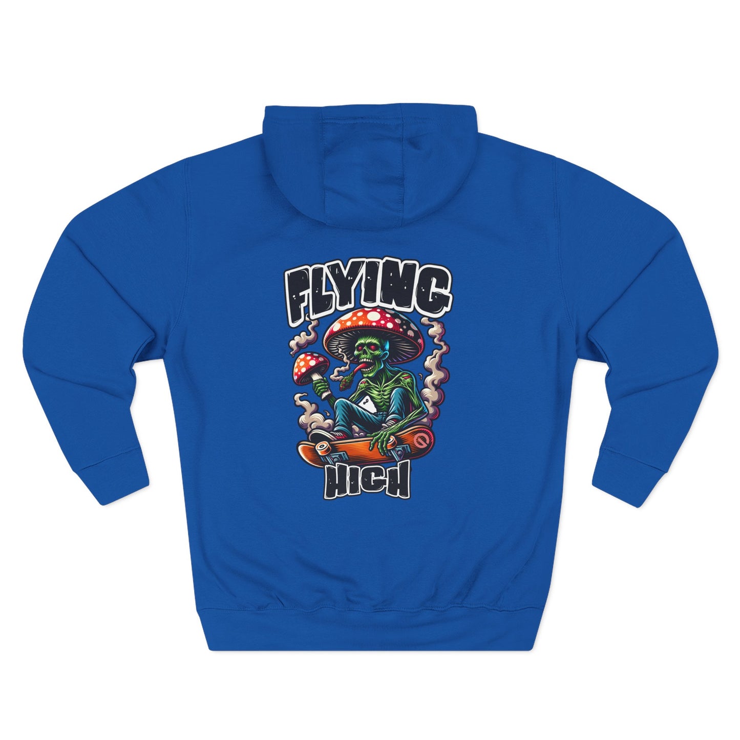 Flying High Mushroom Skateboard Hoodie