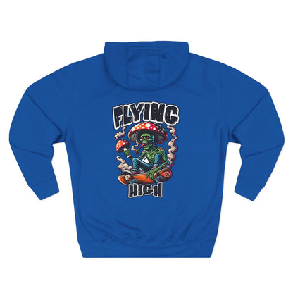Flying High Mushroom Skateboard Hoodie