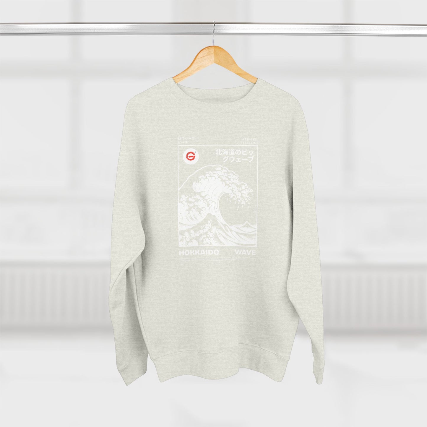 Hokusai Great Wave Crewneck Sweatshirt