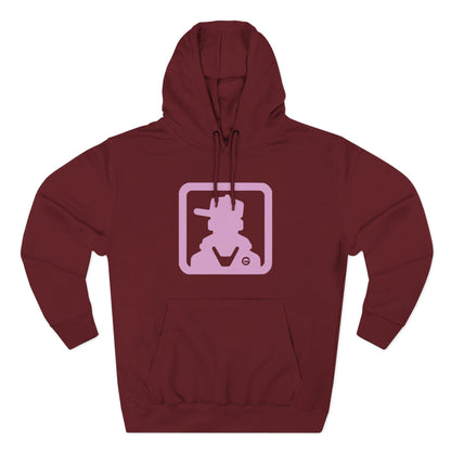 Pastel Pink Cat Hoodie