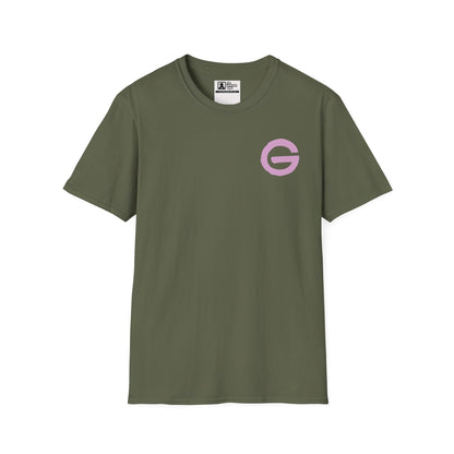 T-Shirt — Minimal Pink 'G' Logo Tee