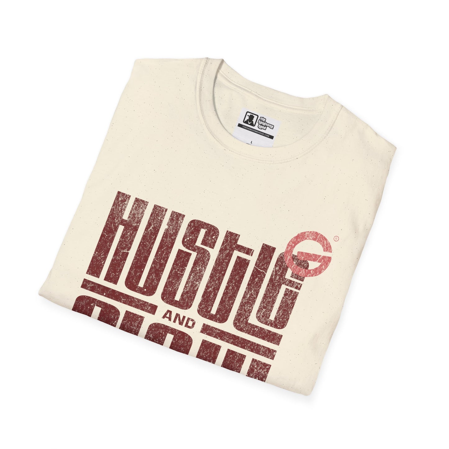 Hustle Flow Motivational Streetwear Tee