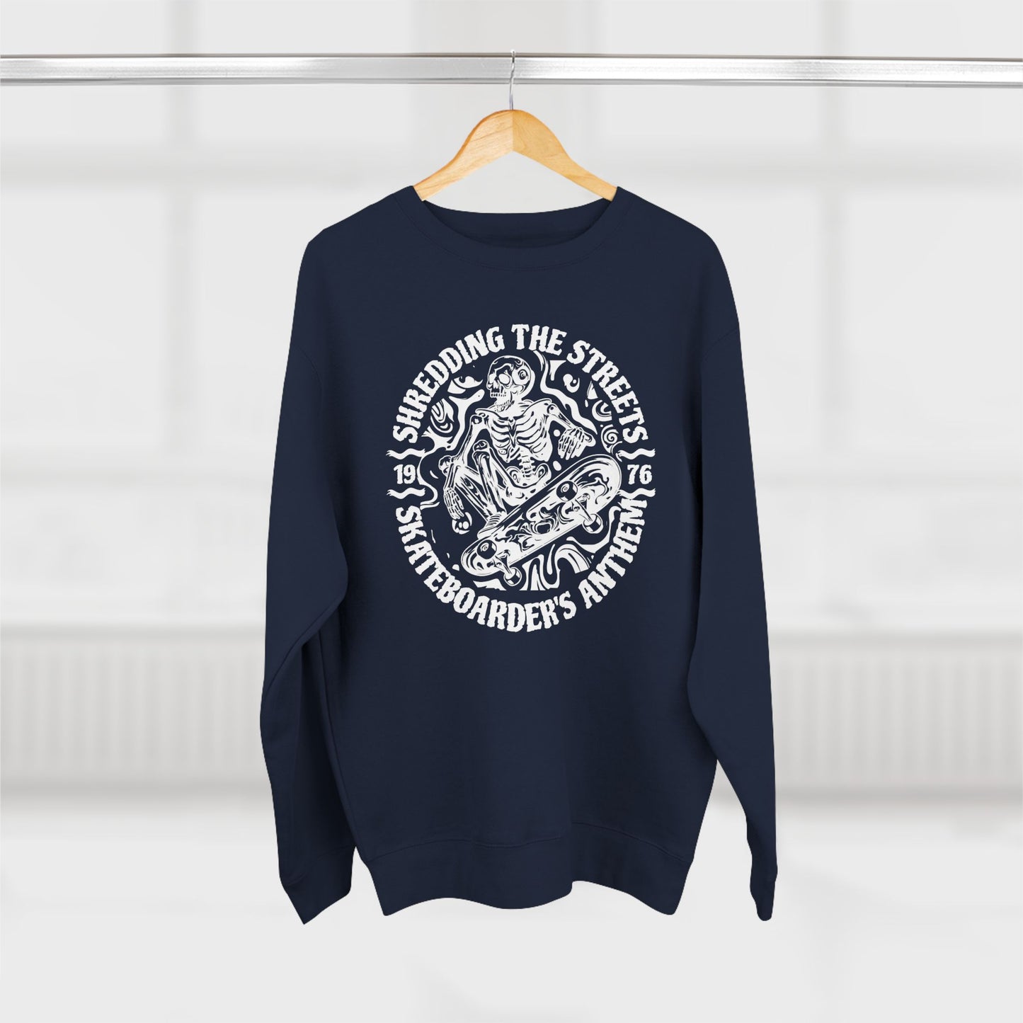 Skate Anarchy Shredding Streets Sweatshirt