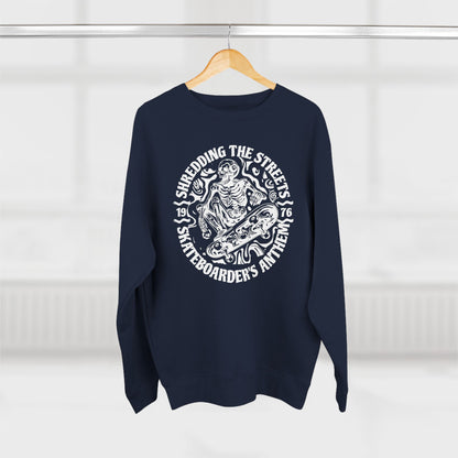 Skate Anarchy Shredding Streets Sweatshirt