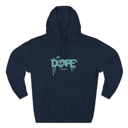Dope Skull Fleece Hoodie Graphic Streetwear