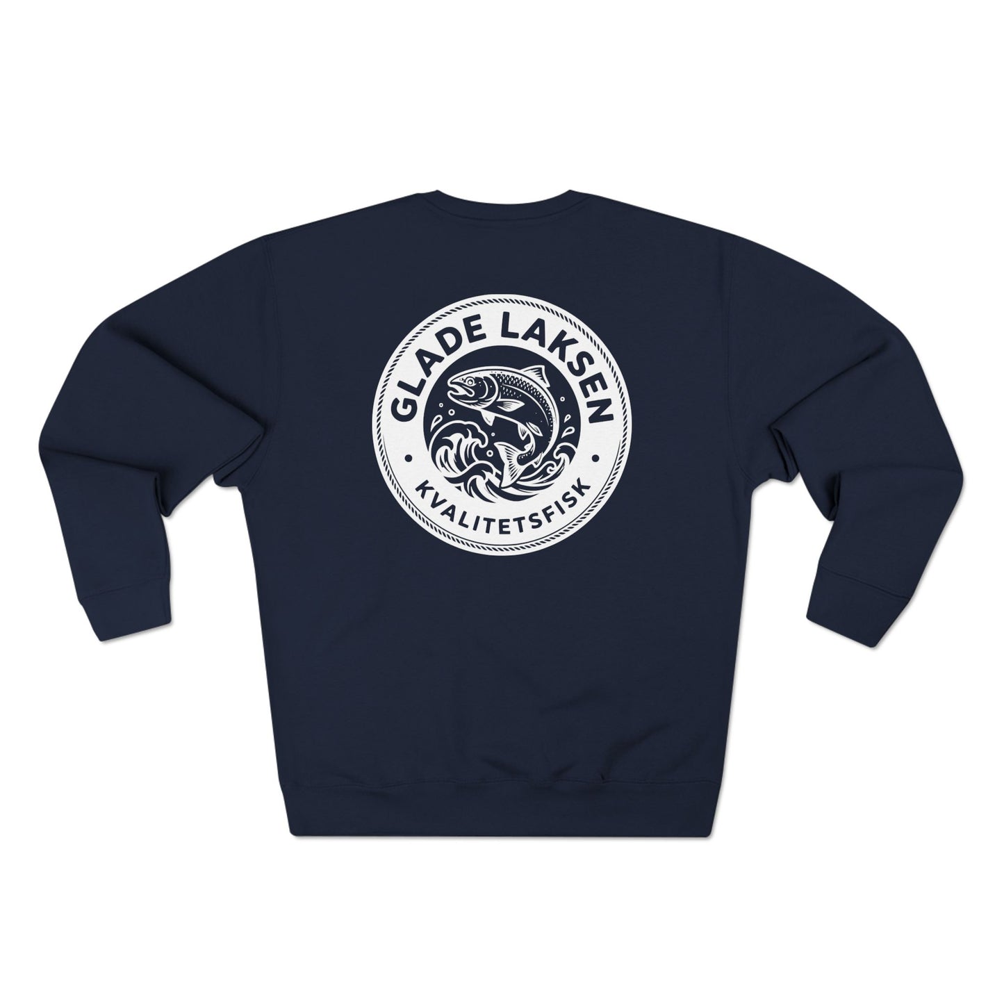 Glade Laksen Scandinavian Fishing Sweatshirt